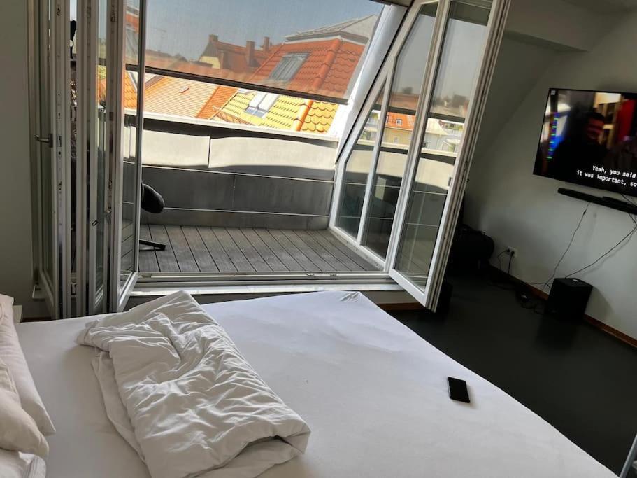 6 Zimmer Maisonette-Penthouse Pool Dachterrasse Luxus München Eksteriør billede