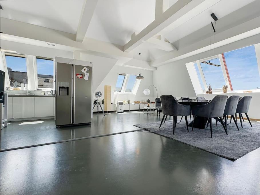 6 Zimmer Maisonette-Penthouse Pool Dachterrasse Luxus München Eksteriør billede