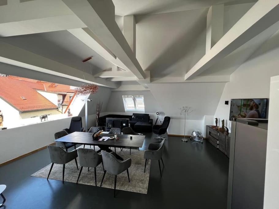 6 Zimmer Maisonette-Penthouse Pool Dachterrasse Luxus München Eksteriør billede