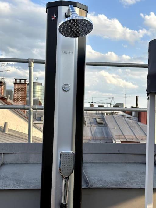 6 Zimmer Maisonette-Penthouse Pool Dachterrasse Luxus München Eksteriør billede