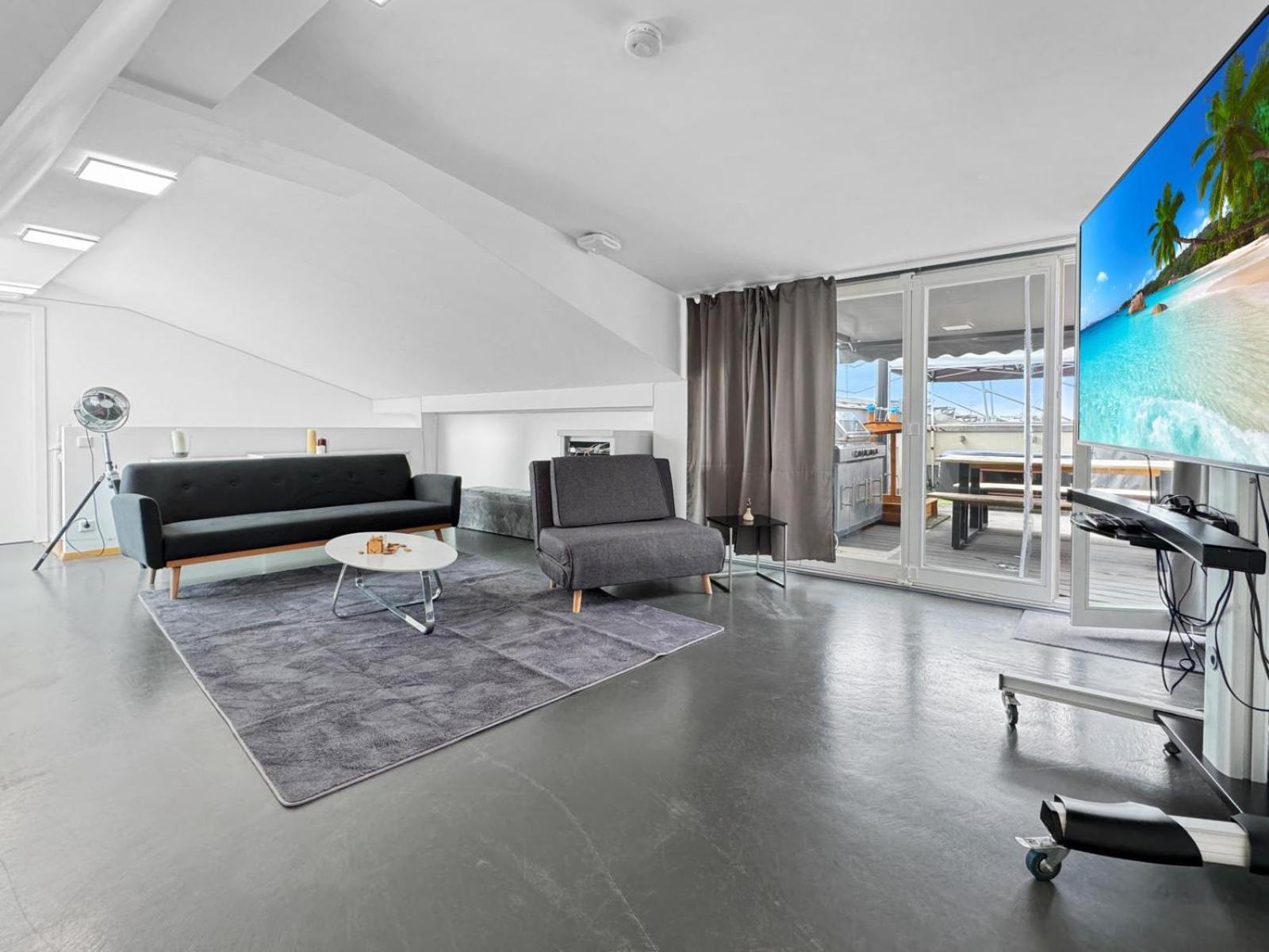6 Zimmer Maisonette-Penthouse Pool Dachterrasse Luxus München Eksteriør billede