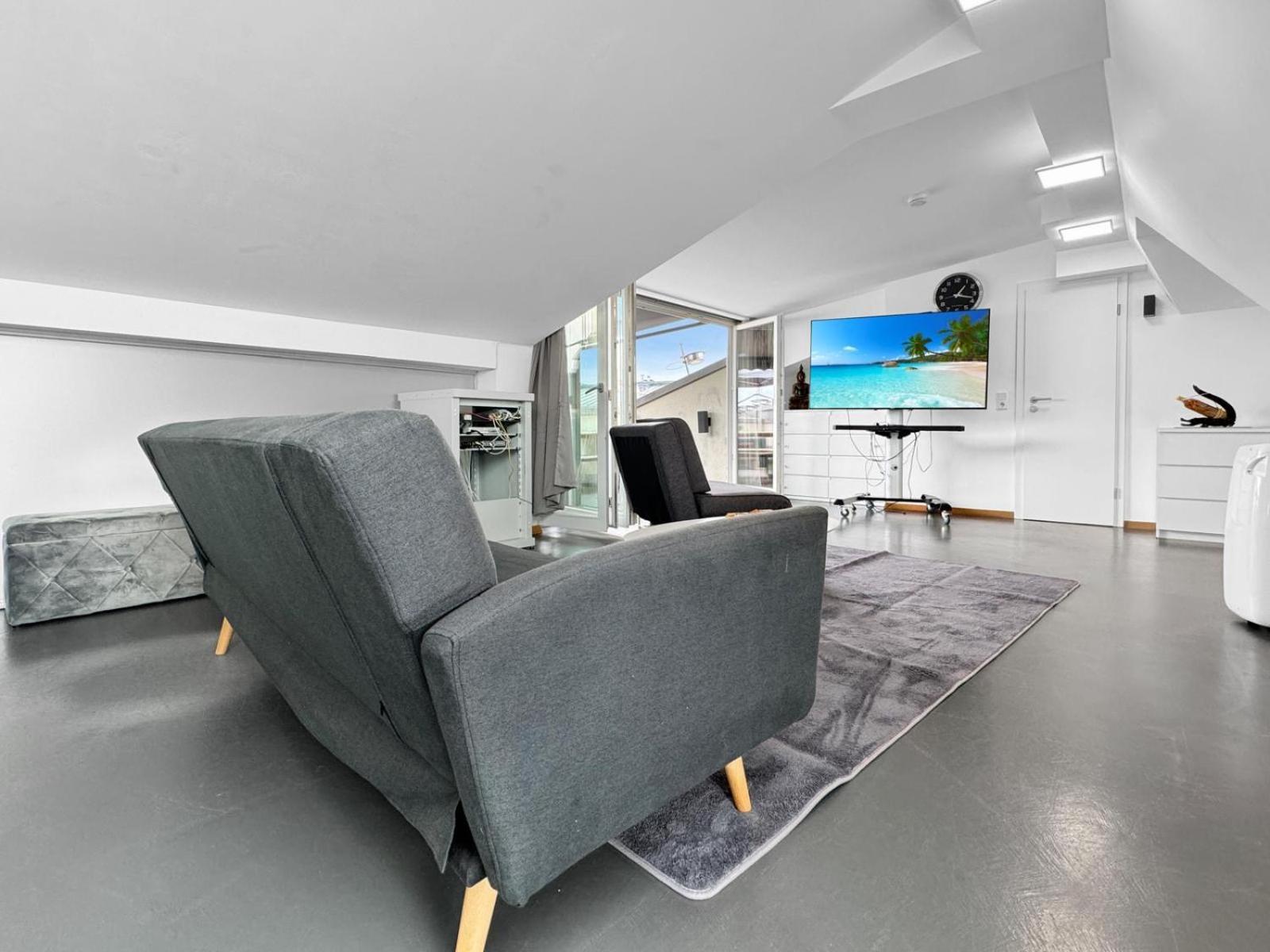 6 Zimmer Maisonette-Penthouse Pool Dachterrasse Luxus München Eksteriør billede